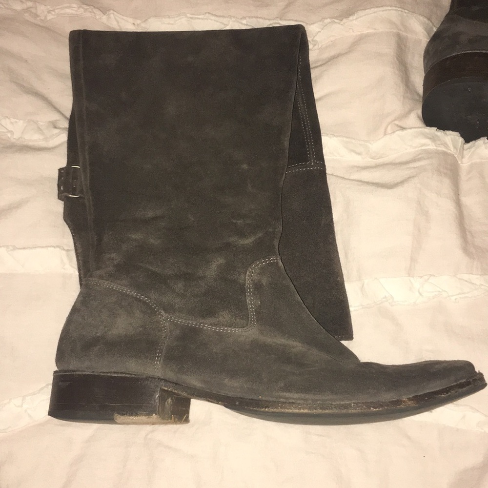 COPY - Smoke suede over-the-knee Frye boots